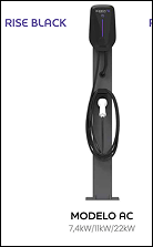 RISE BLACK - Carregador AC